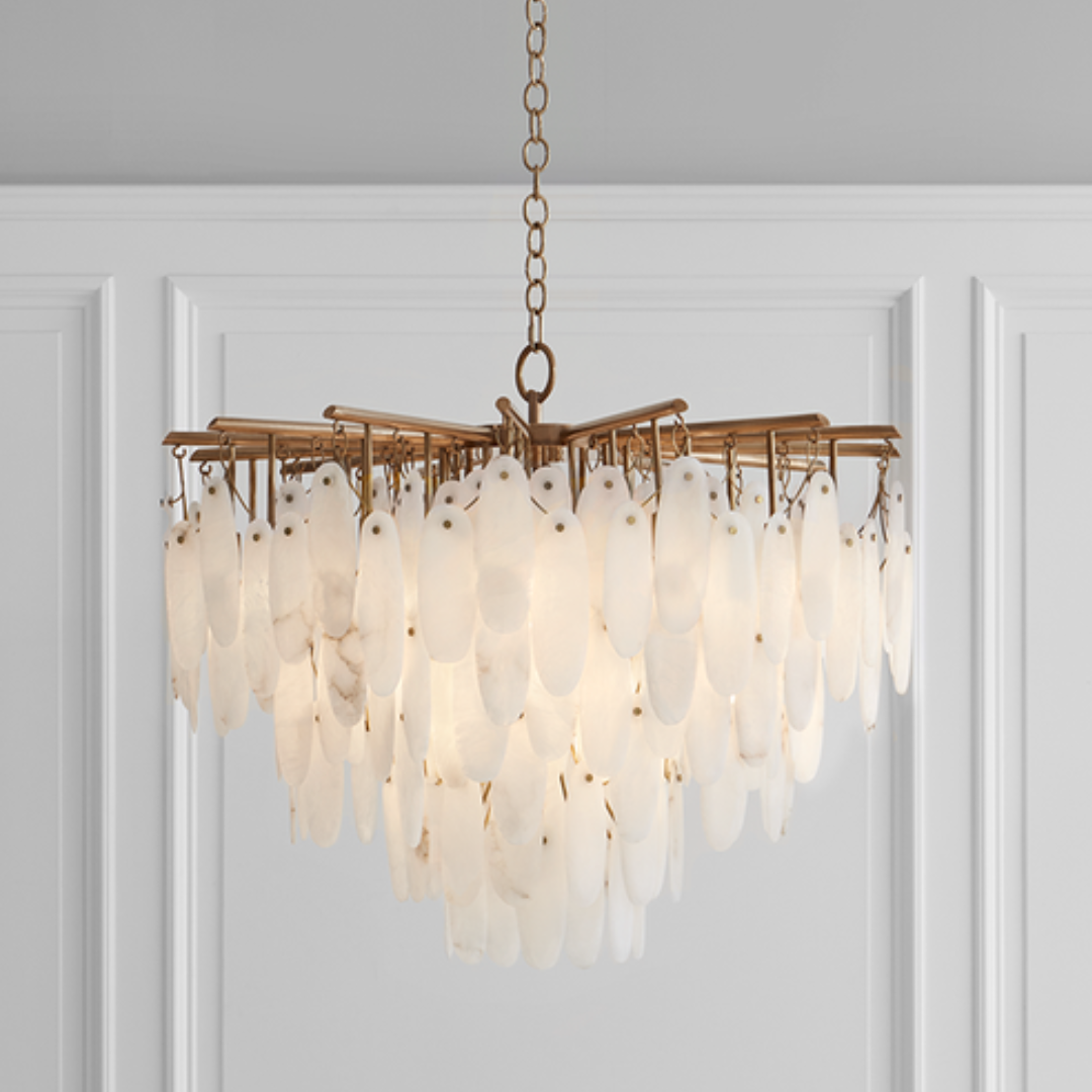 Glowing Up Gracefully: Embracing the Alabaster Light Fixture Trend ...