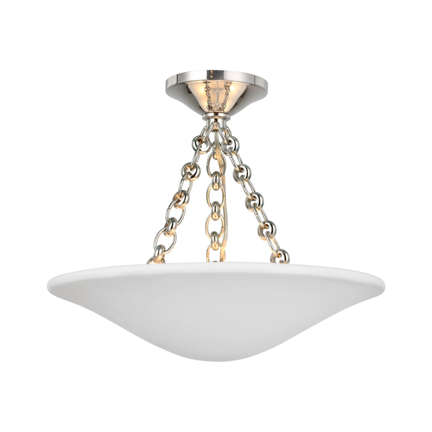 Mollino 16" Semi Flush Mount