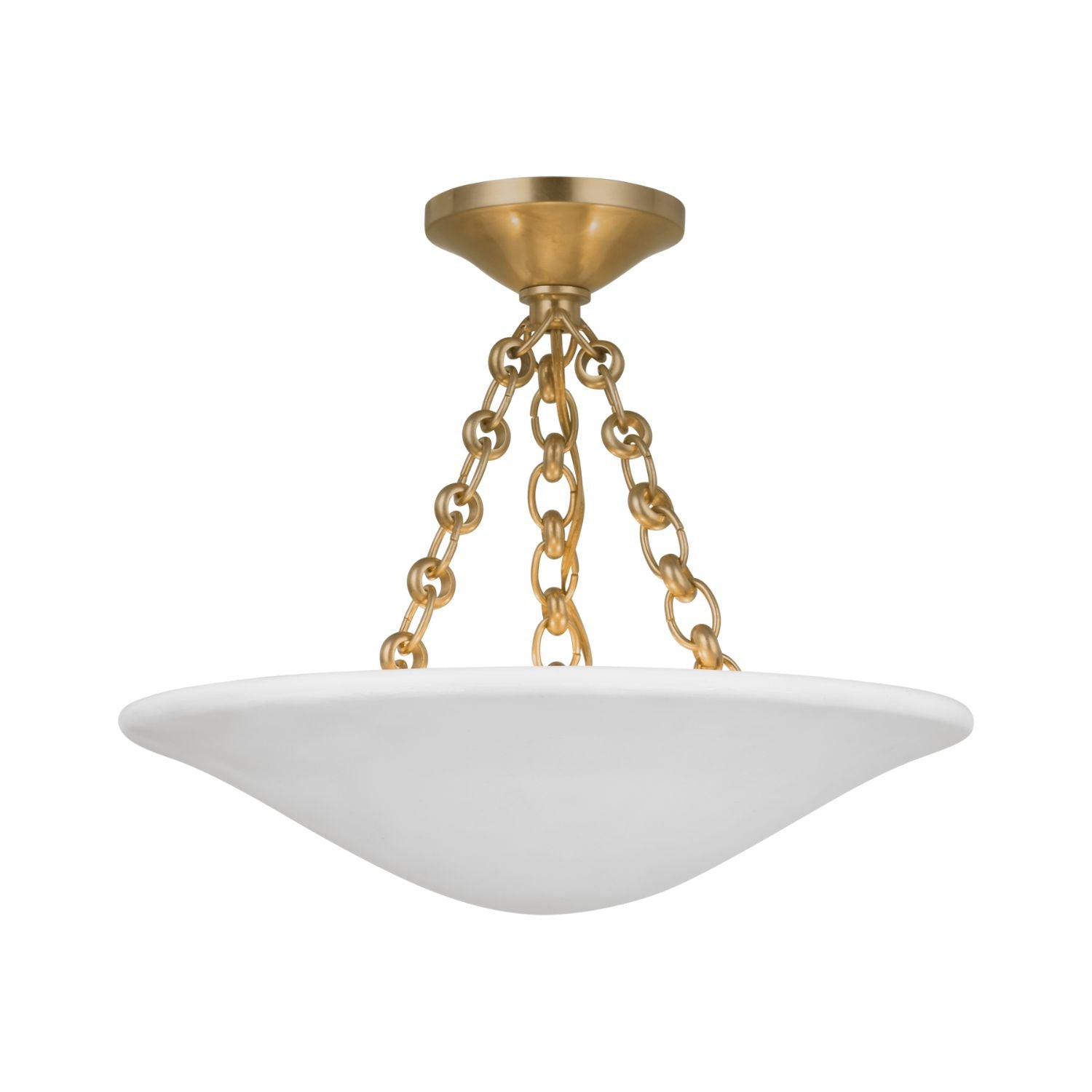 Mollino 16" Semi Flush Mount