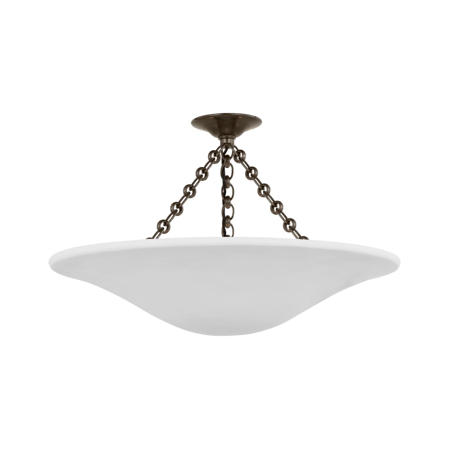 Mollino 24" Semi-Flush Mount