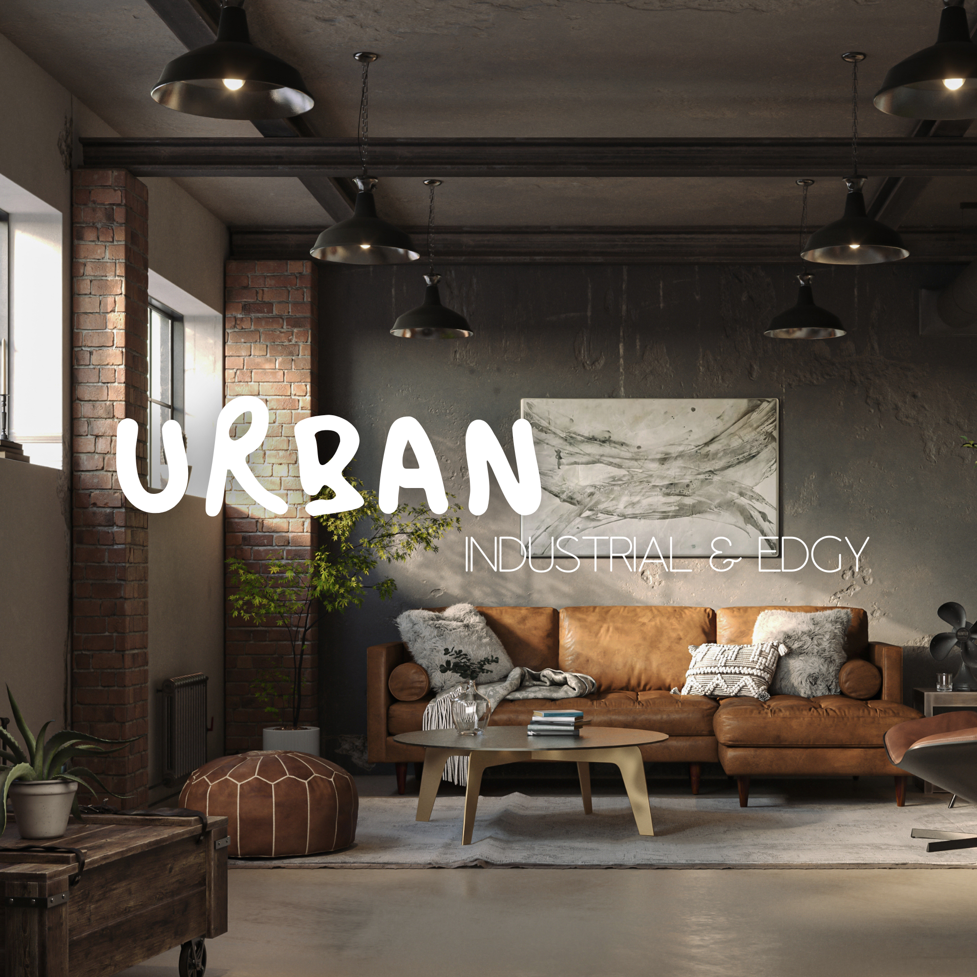 Urban = Industrial and Edgy 